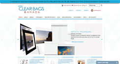 Desktop Screenshot of clearbags.ca